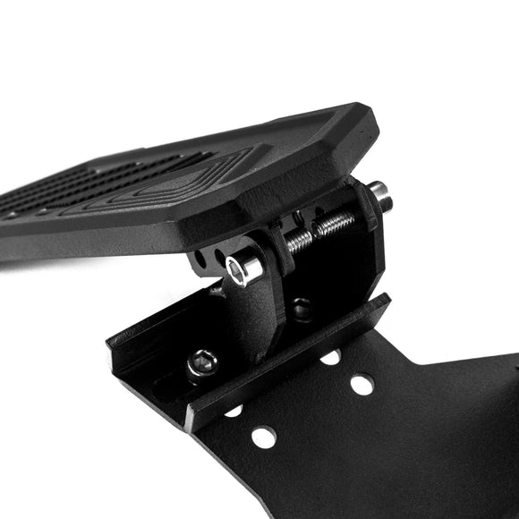 2007 - 2024 Jeep Wrangler JK JL JLU 4xe Gladiator JT Aluminum Alloy Dead Pedal Foot Rest - WeiSen - 70506003