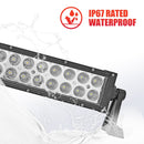 2008 - 2010 2nd Gen Ford F - 250 F - 350 F - 450 Super Duty Front Bumper 22" LED Light Bar Kit - WeiSen - 70102054+70202001+70203004