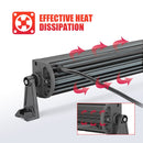 2008 - 2010 2nd Gen Ford F - 250 F - 350 F - 450 Super Duty Front Bumper 22" LED Light Bar Kit - WeiSen - 70102054+70202001+70203004