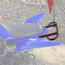 2008 - 2013 Yamaha Raptor 125 250 ATV Bolt - on Rear Back Wide Grab Bar Bumper - WeiSen - 80306002