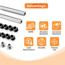 2008 - 2014 Polaris RZR 800/ S 800/ 4 800 HDPE Suspension A - Arm Bushings Kit - WeiSen - 80405002