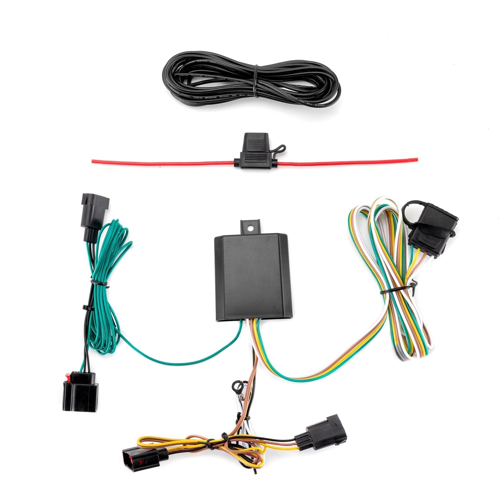 2008-2017 Jeep Patriot 4-Pin Trailer Wiring Harness w/ Plug & Play Connector - Weisen