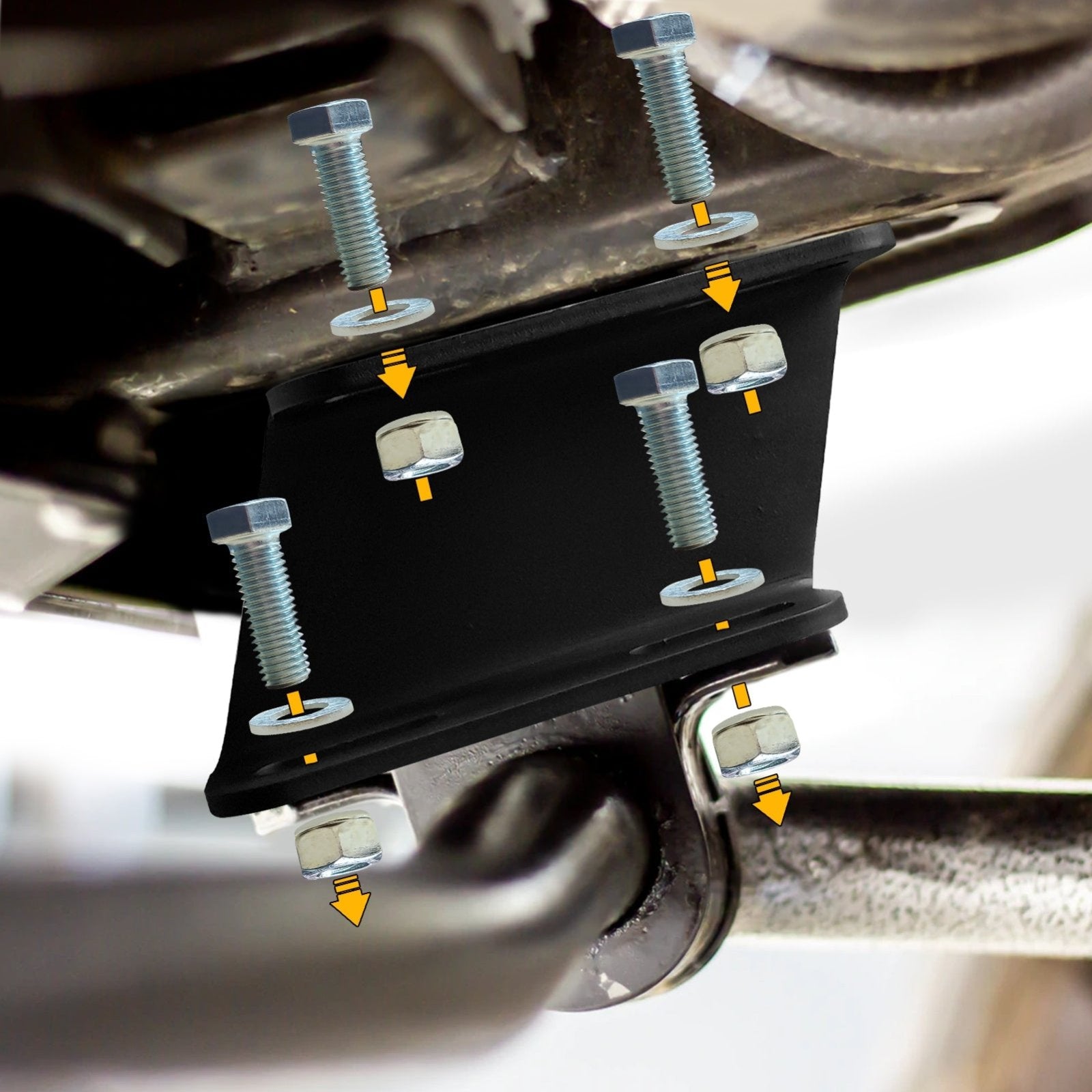 Scitoo Front Sway Bar End Link Pair For 2005-2007 Ford F-250/F-350/F-450/F-550 Super Duty