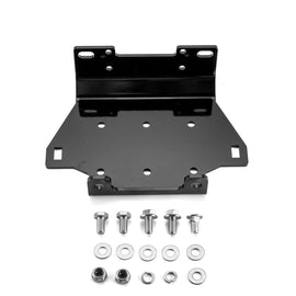 2009 - 2014 Yahmaha Grizzly 550 700 ATV Heavy Duty Steel Winch Mounting Bracket - WeiSen - 80106029