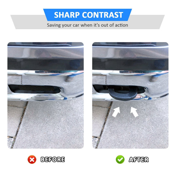 2009 - 2018 Dodge Ram 1500 Front Tow Hooks & Bezel Bracket Kit #68196982AA - WeiSen - 70304012+70304020