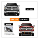 2009 - 2018 Dodge Ram 1500 Heavy Duty Solid Steel Front Bumper Tow Hooks - WeiSen - 70304020