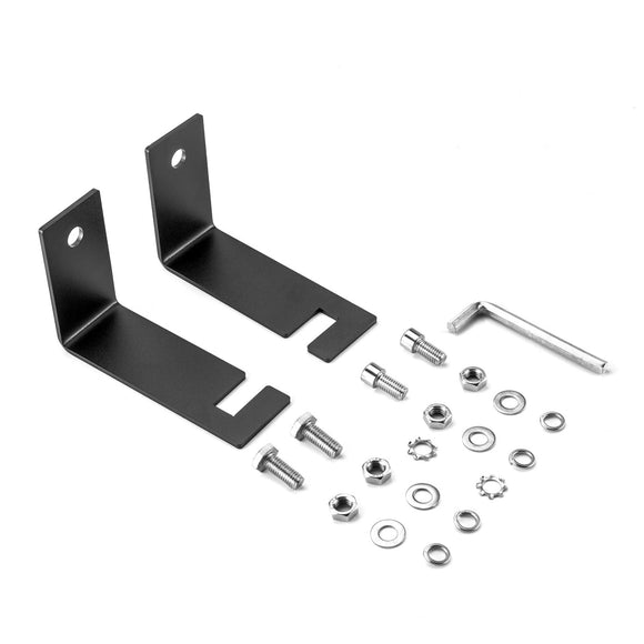 2010 - 2014 Ford F - 150/ SVT Raptor Front Bumper LED Light Bar Mount for 18" Straight Dual Row Light Bar - WeiSen - 70102047