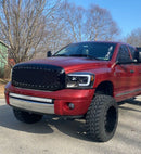 2010 - 2018 Dodge Ram 2500 3500 Hidden Bumper 42" LED Light Bar Brackets Wire - WeiSen - ZT014+LED009 - A