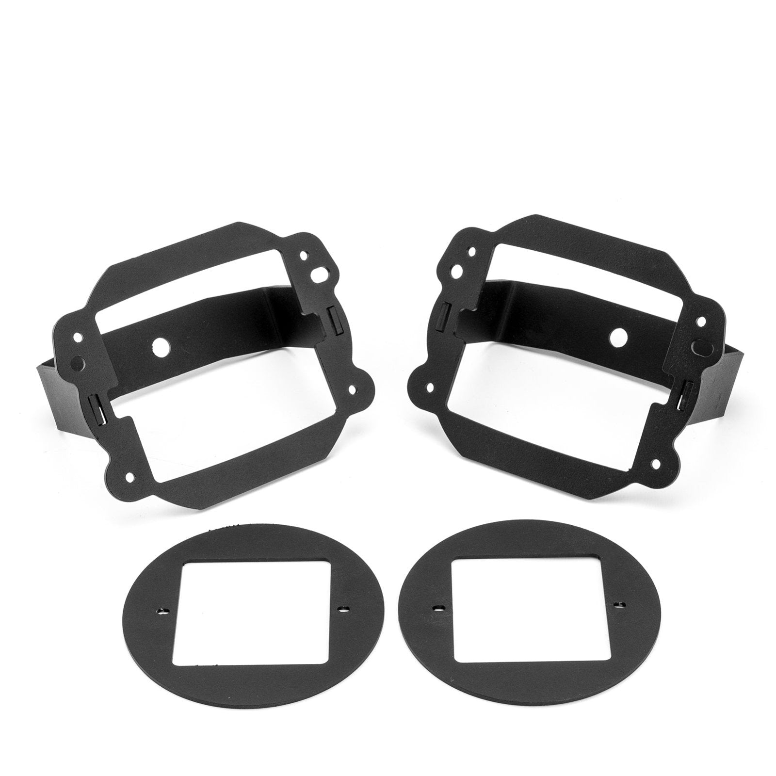 2010 - 2018 Jeep Wrangler JK 4WD LED Cube Fog Light Pods Bumper Bracket - WeiSen - ZT159