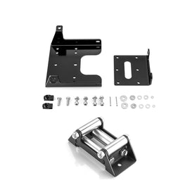 2010 - 2020 Can - Am Commander 800/1000 Winch Mounting Plate Kit - WeiSen - 80106016+80310022