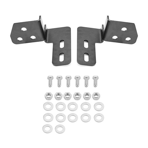 2011 - 2016 Ford F250/F350/F450 42" Curved LED Light Bar Bumper Mount Bracket - WeiSen - ZT082 - A