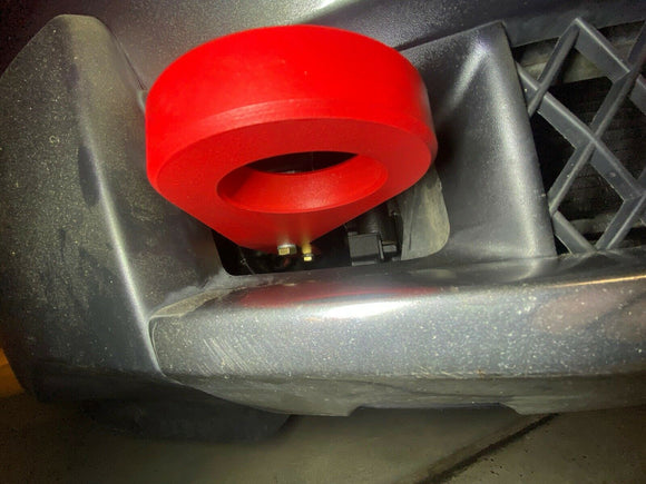 2011 - 2020 Jeep Grand Cherokee WK2 Front Hidden Bumper Red Recovery Point Tow Hook - WeiSen - ZT246 - A