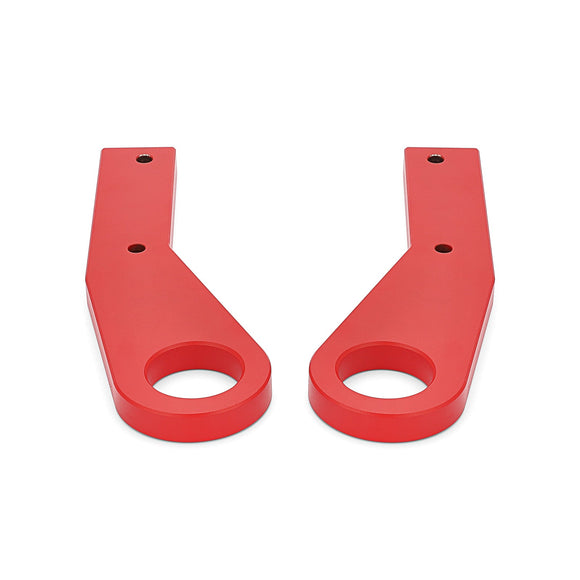 2011 - 2020 Jeep Grand Cherokee WK2 Front Hidden Bumper Red Recovery Point Tow Hook - WeiSen - ZT246 - A