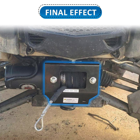 2011 - 2024 Polaris Sportsman 400 450 500 550 570 800 850 Steel Winch Mounting Plate - WeiSen - 80106015