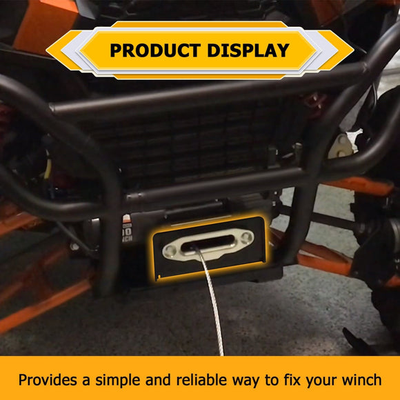 2012 - 2024 Kawasaki Teryx/4 750 800 Heavy - Duty Steel UTV Winch Mounting Bracket - WeiSen - 80106021