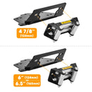 2013 - 2018 Can - Am Maverick 1000R & Turbo UTV Winch Mounting Plate Bracket Kit - WeiSen - 80106005