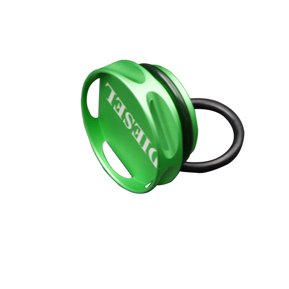 2013 - 2018 Dodge Ram Diesel Magnetic Billet Aluminum Fuel Cap Gas Tank Cover - WeiSen - 70501002