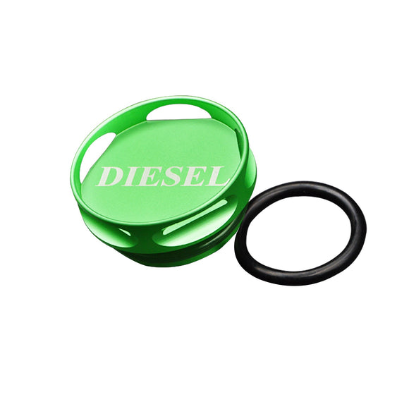 2013 - 2018 Dodge Ram Diesel Magnetic Billet Aluminum Fuel Cap Gas Tank Cover - WeiSen - 70501002