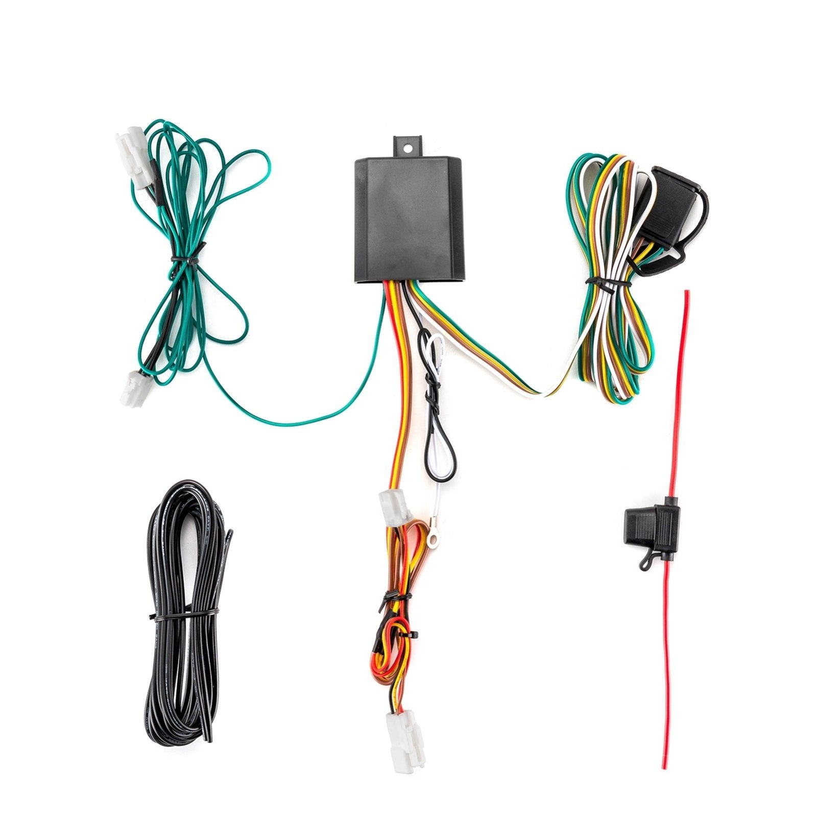 2013-2018 Toyota Avalon RAV4 Vehicle-Side 4-Pin Trailer Wiring Harness w/ Plug & Play Connector - Weisen