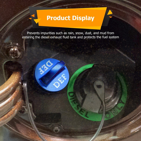 2021 - 2023 Jeep Gladiator/Wrangler 3.0L Diesel Aluminum Diesel Exhaust Fluid Cap - WeiSen - 70520001