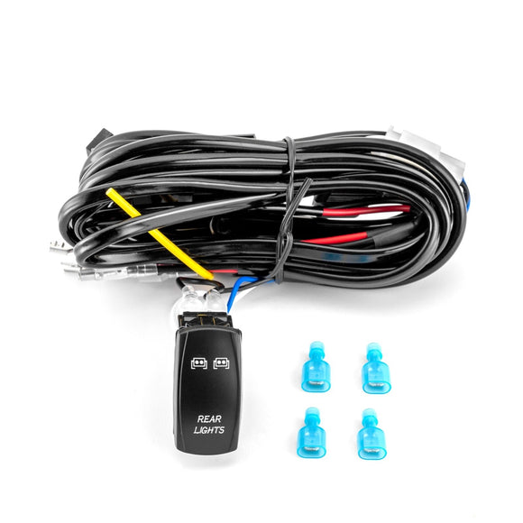 2013 - 2023 Polaris Ranger XP 1000 w/ Pulse BusBar Rear Pillar LED Light Pods Mounting Wiring Kit - WeiSen - 80104002+70201006+80206009