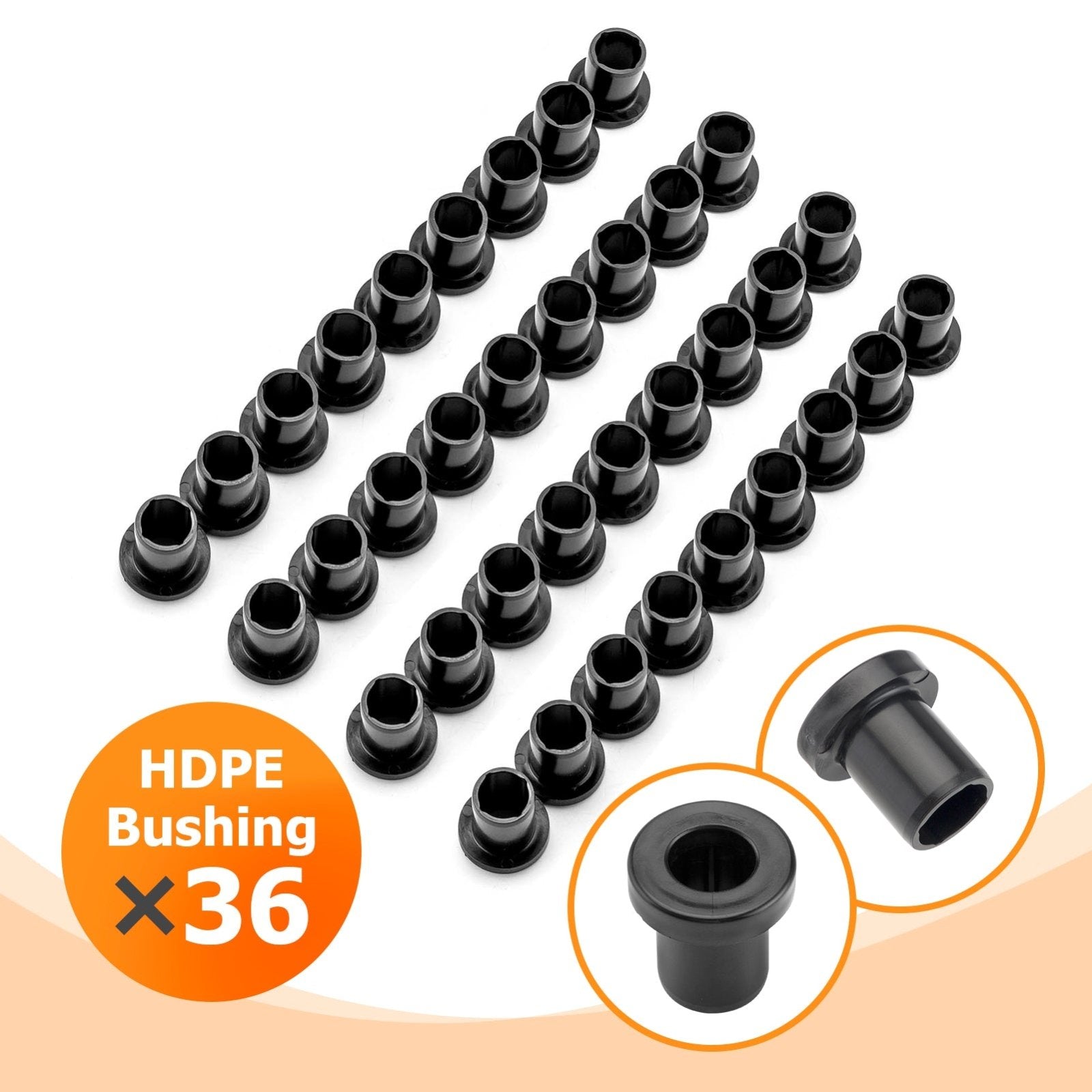 2013-2023 Polaris Ranger XP 900 / XP 900 Crew HDPE A Arm Suspension Bushing Replacement Kits - Weisen