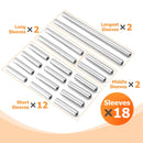 2013 - 2019 Polaris Ranger XP 900 / XP 900 Crew HDPE A Arm Suspension Bushing Replacement Kits - WeiSen - 80405005