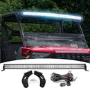 2013 - 2024 Polaris Ranger XP900/XP1000 Roof 50" LED Light Bar & Bracket Kit - WeiSen - ZT177+LED010+WI001 - A