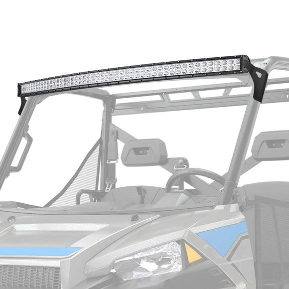 2013 - 2024 Polaris Ranger XP900/XP1000 Roof 50" LED Light Bar & Bracket Kit - WeiSen - ZT177+LED010+WI001 - A
