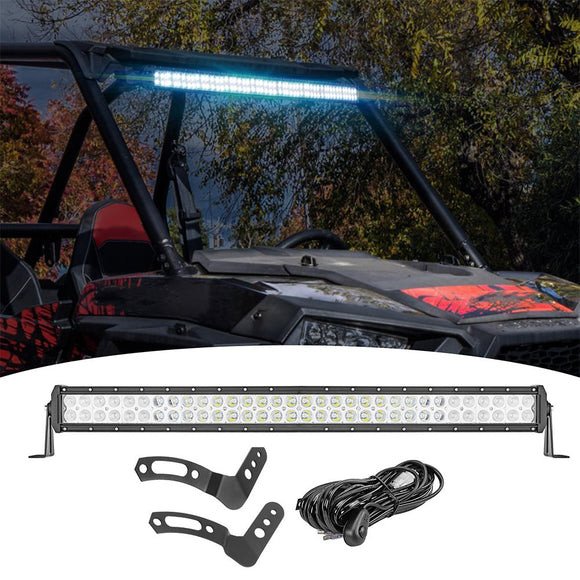 2014 - 2021 Polaris RZR 900 XP 1000 Straight 32" LED Light Bar Kit - WeiSen - ZT034 - L5 - W1 - A