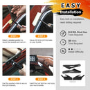 2014 - 2018 Silverado & Sierra 1500 2500HD 3500HD Roof 52" Curved LED Light Bar Kit - WeiSen - 70101031+70202012+70203004