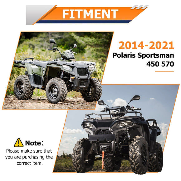 2014 - 2021 Polaris Sportsman 450 570 Battery Relocate Battery Box & Wires Kit - WeiSen - 80120013