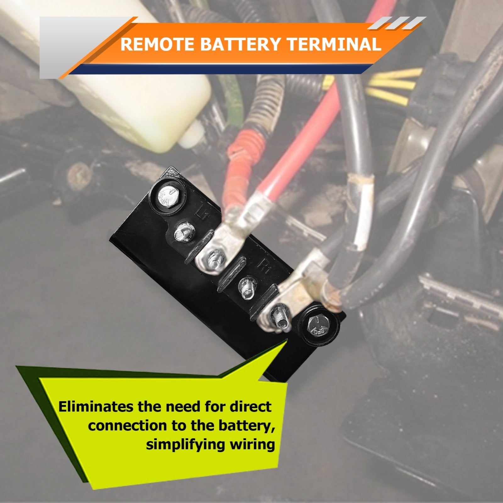 2014-2021 Polaris Sportsman 450 570 Battery Relocate Battery Box & Wires Kit - Weisen