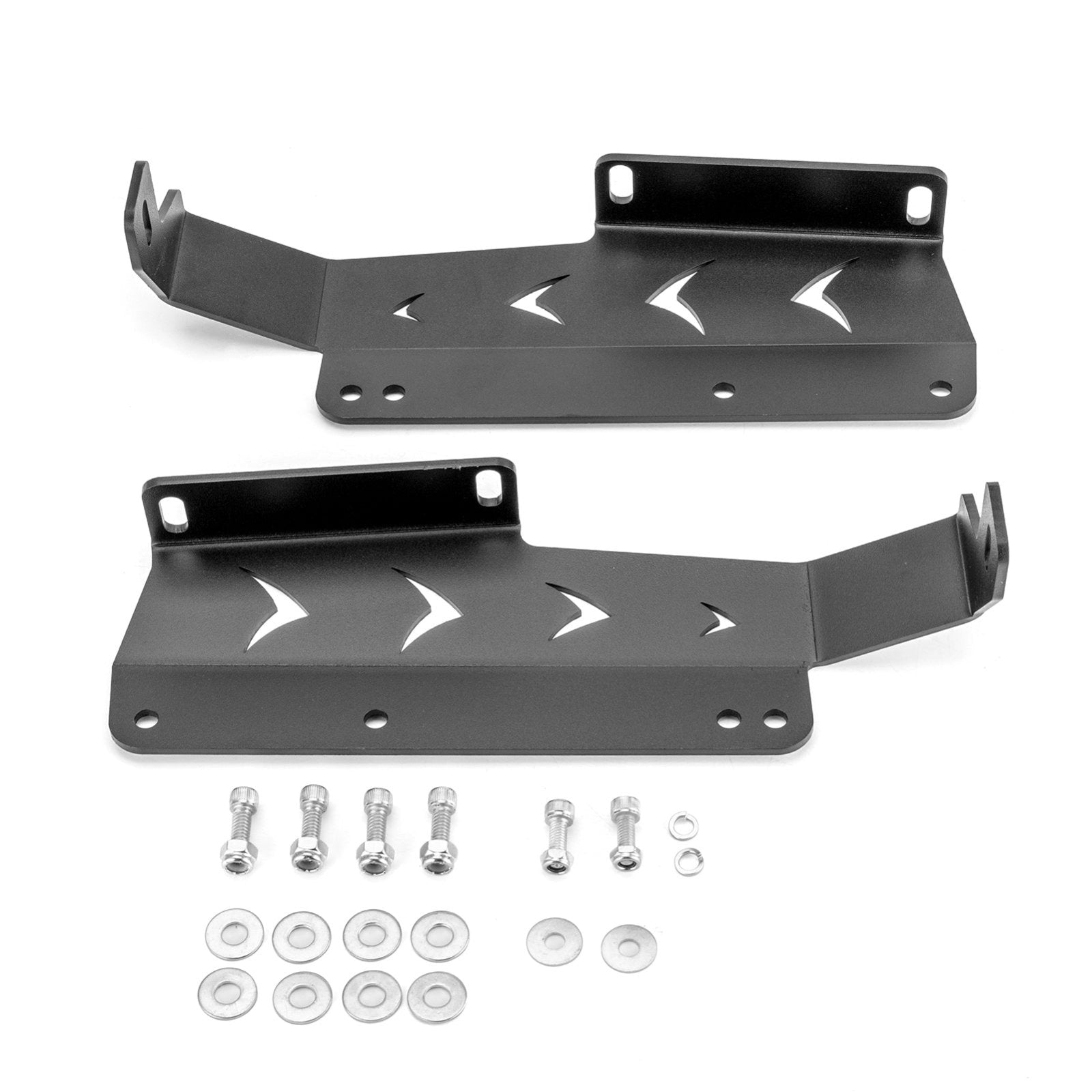 2014-2021 Toyota Tundra No Drill Front Hidden Grill Light Bar Mounting Bracket for 42" Dual Row Light Bar - Weisen