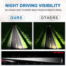 2014 - 2021 Toyota Tundra Upper Grille 42" Curved LED Light Bar Kit - WeiSen - 70103002+70202009