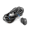 2014 - 2021 Toyota Tundra Upper Grille Dual 42" Curved LED Light Bar Kit - WeiSen - 70103002+70202008*2+70203006