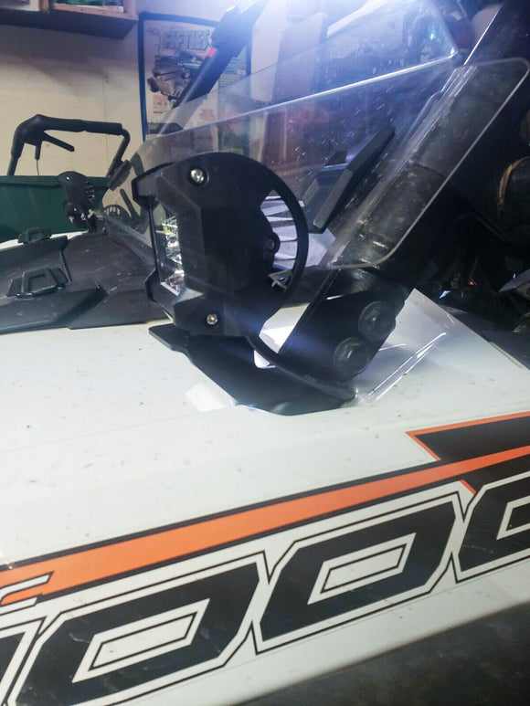 2014 - 2023 Polaris RZR XP1000 900 800 A Pillar Light Pod Mount Bracket - WeiSen - ZT001
