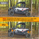 2014 - 2023 CFMoto ZForce 800 EX & ZForce 1000 Heavy Duty Steel Front & Rear 2" Full Leveling Lift Kit - WeiSen - 80401084