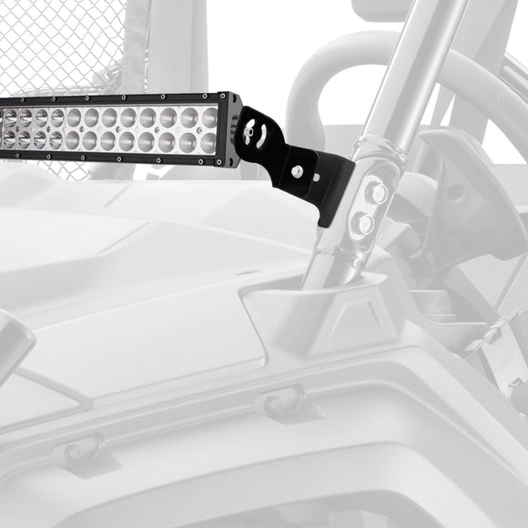2014 - 2024 Honda Pioneer 1000/700 Side Hood 50" Curved LED Light Bar Bracket Kit - WeiSen - ZT029 - L10 - W2