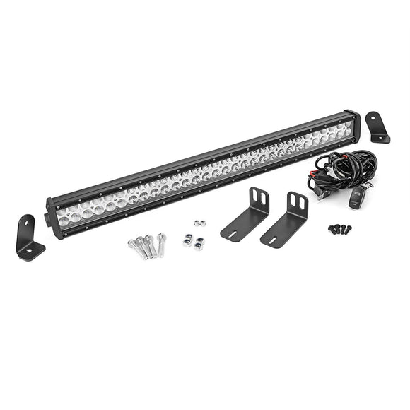 2014 - 2023 Polaris 800 900 RZR XP 1000 Combo Beam 32" LED Light Bar Over Hood Mount Kit - WeiSen - ZT068+LED005+WI002