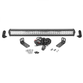 2014 - 2023 Polaris 800 900 RZR XP 1000 Combo Beam 32" LED Light Bar Over Hood Mount Kit - WeiSen - ZT068+LED005+WI002