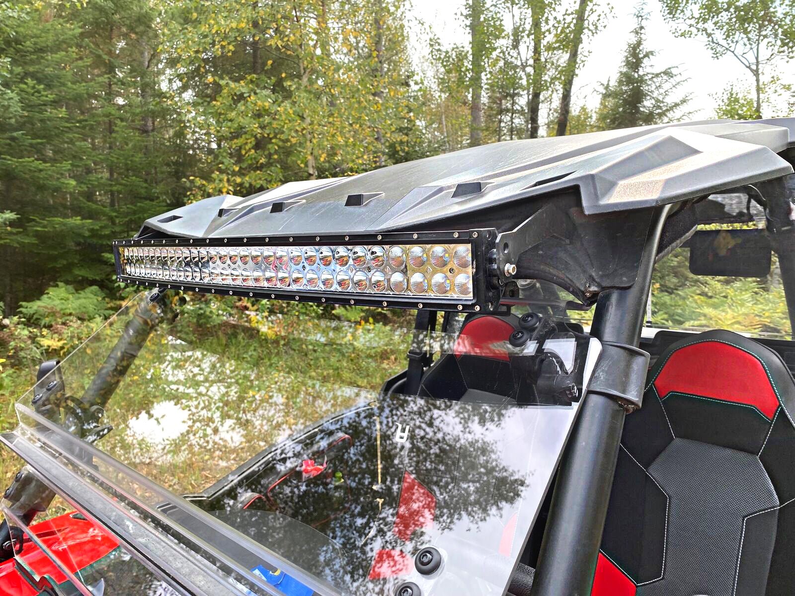 2014-2023 Polaris RZR 900 XP 1000 Roof 32" LED Light Bar + Bracket Mount + Wire Kit - Weisen