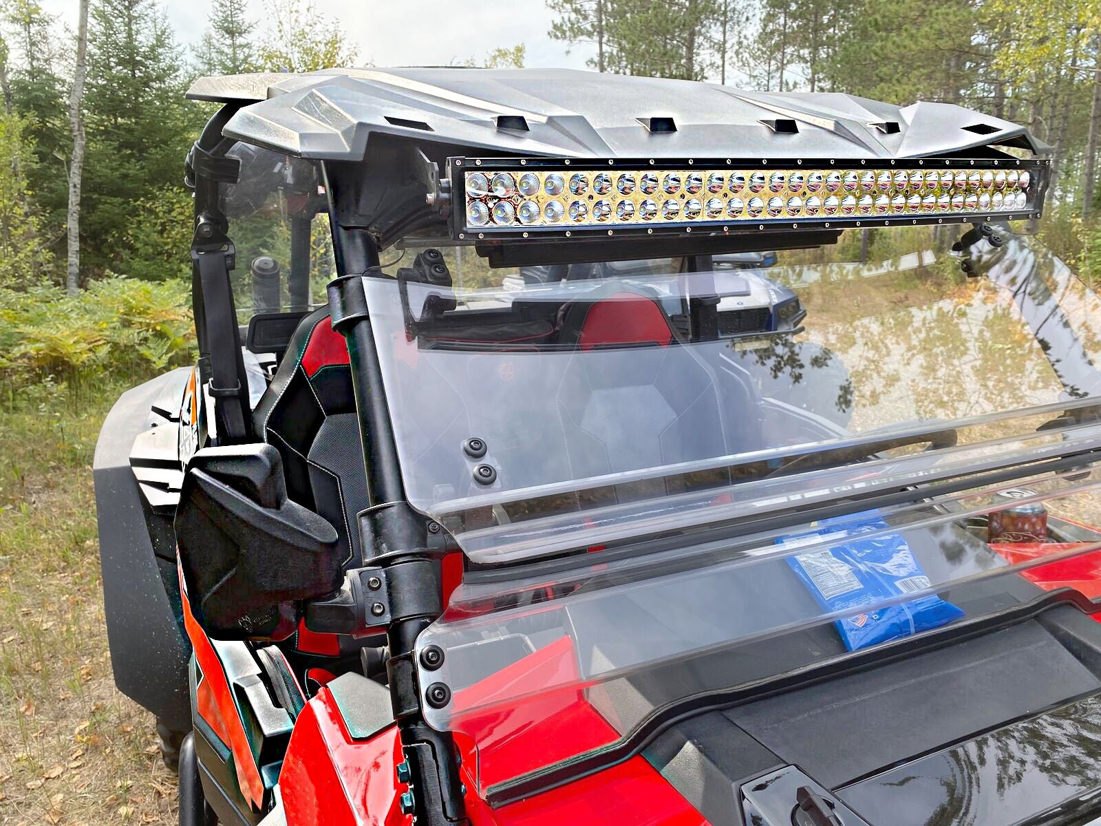 2014-2023 Polaris RZR 900 XP 1000 Roof 32" LED Light Bar + Bracket Mount + Wire Kit - Weisen