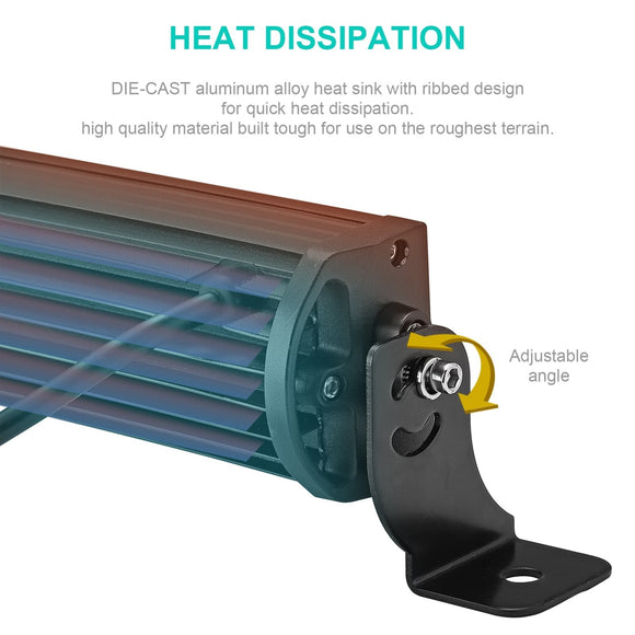 2014 - 2023 RZR XP1000/ XP1000 - 4 w/ Pulse BusBar Roof 32" 180W LED Light Bar Kit - WeiSen - 80101002+70202007+80206007