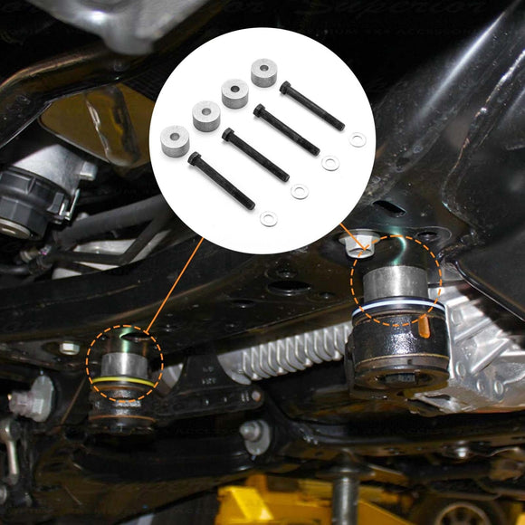 2014+ GMC Sierra/Chevy Silverado 1500 2500 3500 Differential Drop Kit for 2" - 4" Lift - WeiSen - 70409002