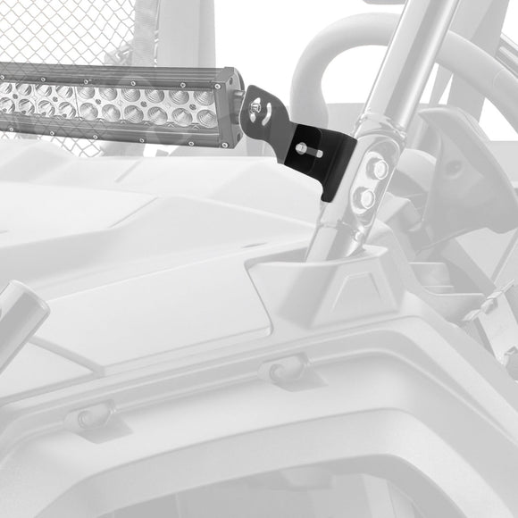 2014+ Honda Pioneer 1000/700 Side Pillar Over Hood 50" LED Light Bar Bracket - WeiSen - ZT029