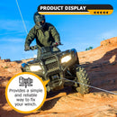 2014+ Honda Rancher Foreman Rubicon TRX420/500/520 Heavy - Duty Steel Winch Mounting Bracket - WeiSen - 80106010