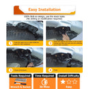 2014+ Lexus GX460 Heavy Duty Steel 5000 LBS Rear Towing Hitch Class 3 Trailer Hitch 2" Receiver - WeiSen - 70108005