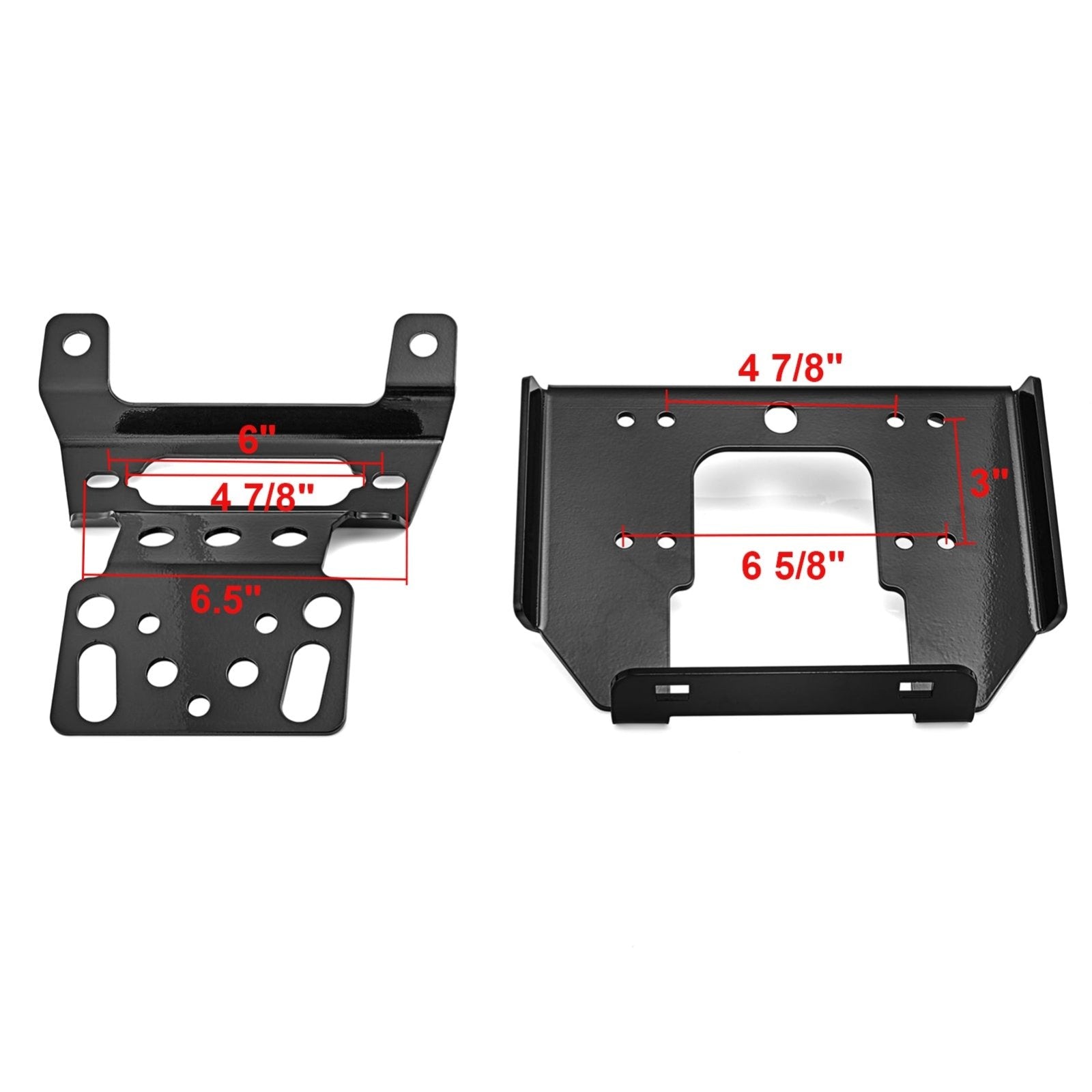 2014+ Polaris RZR 900/1000 Trubo & General 1000 UTV Front Winch Mount #101735 - Weisen