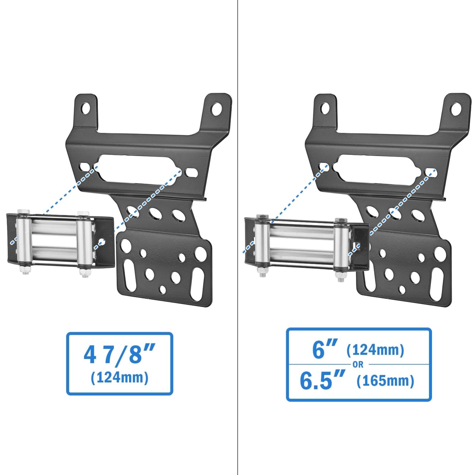 2014+ Polaris RZR 900/1000 Trubo & General 1000 UTV Front Winch Mount #101735 - Weisen